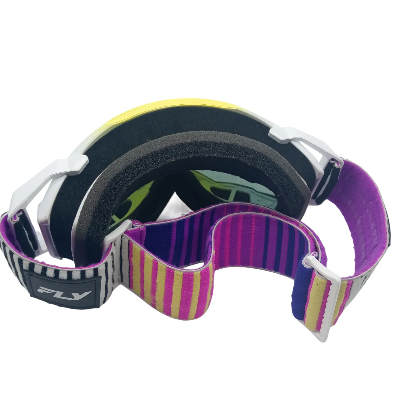 FLY Racing Zone Elite Goggles Black/Yellow/Purple (WR 1395949)