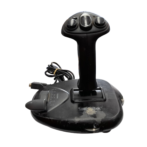 Vintage Saitek X7-38 Flight Stick Controller (MR)