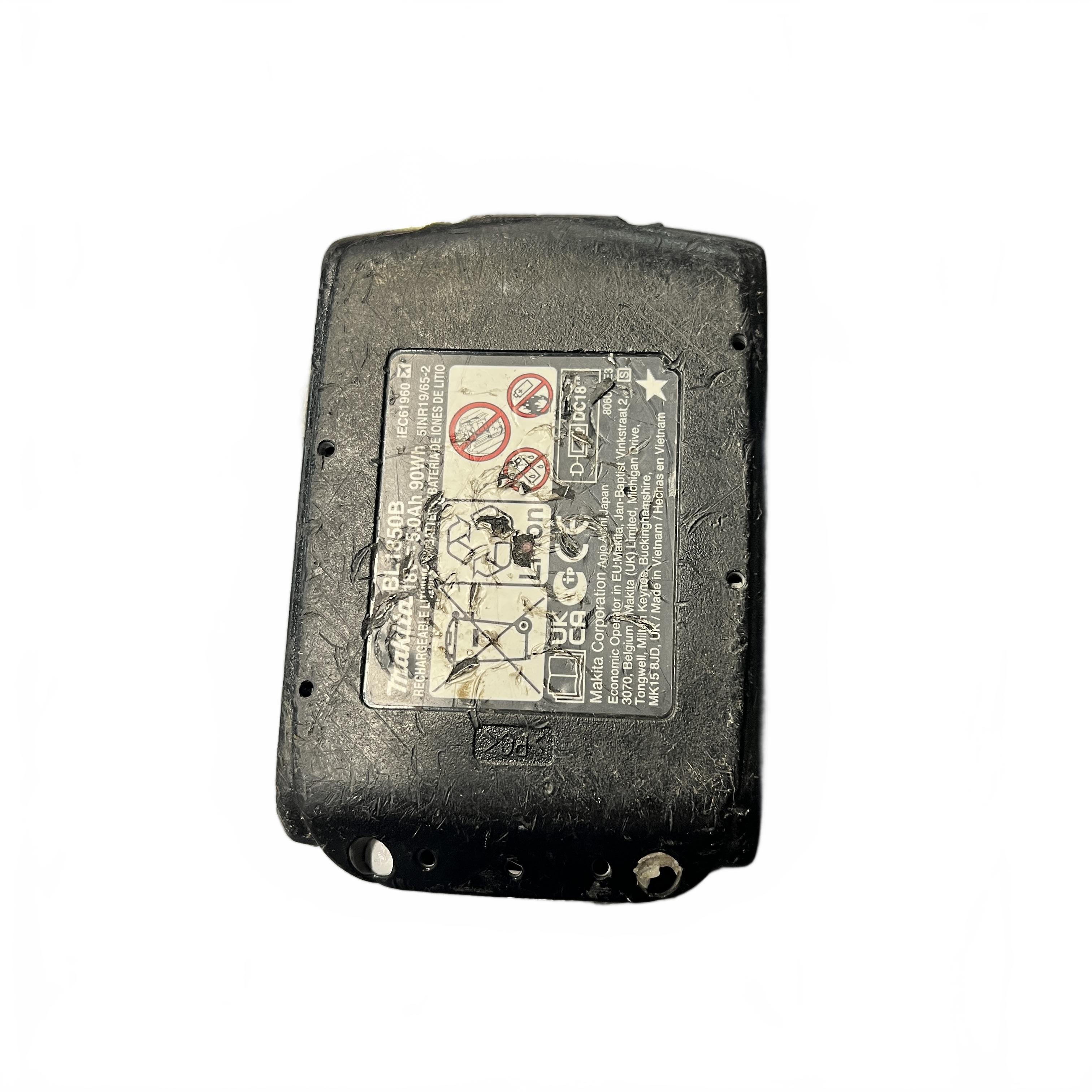 Makita 18V LXT 5.0Ah Li-Ion Battery BL1850B (MK)