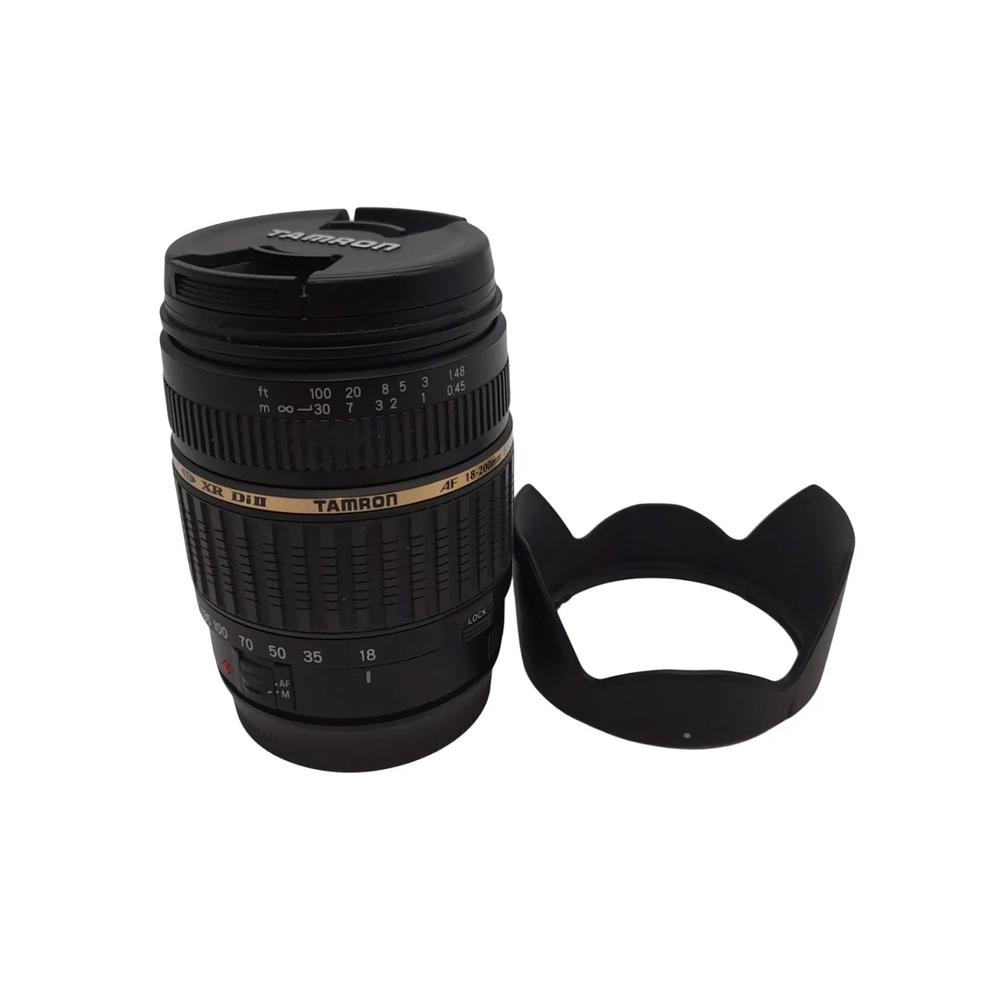 Tamron AF 18-200mm f/3.5-6.3 Black Camera Lens (WL 1426863)