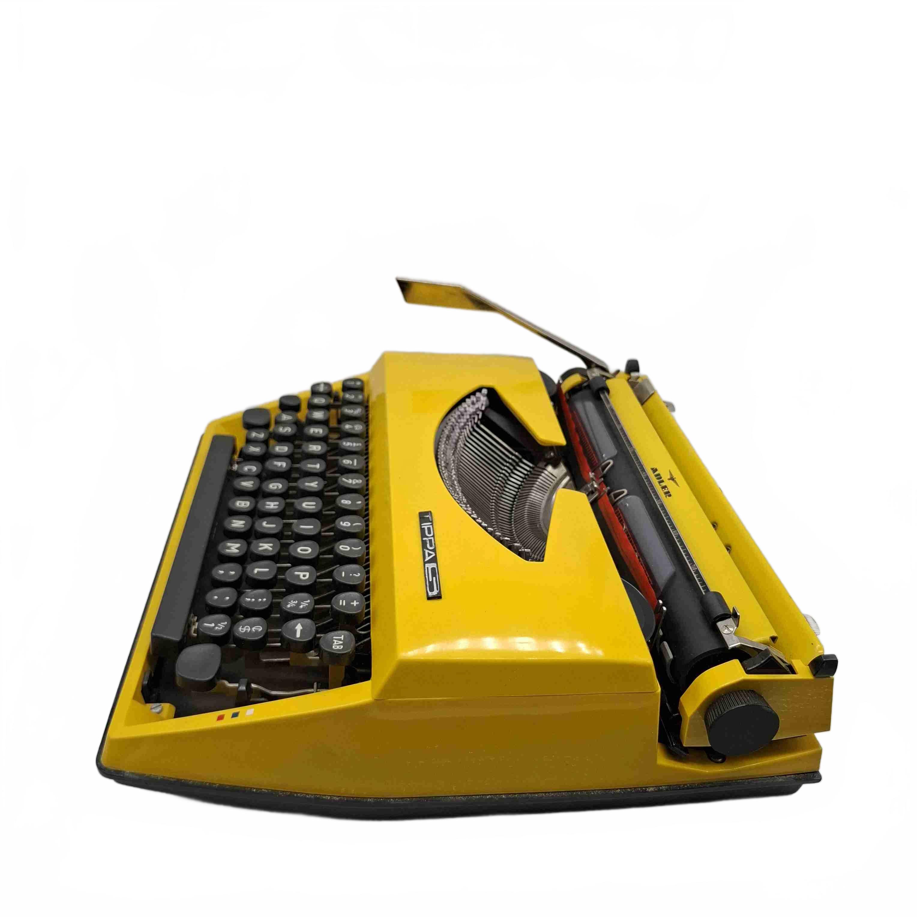 Adler Tippa S Typewriter Yellow + Case (WR 1423217)