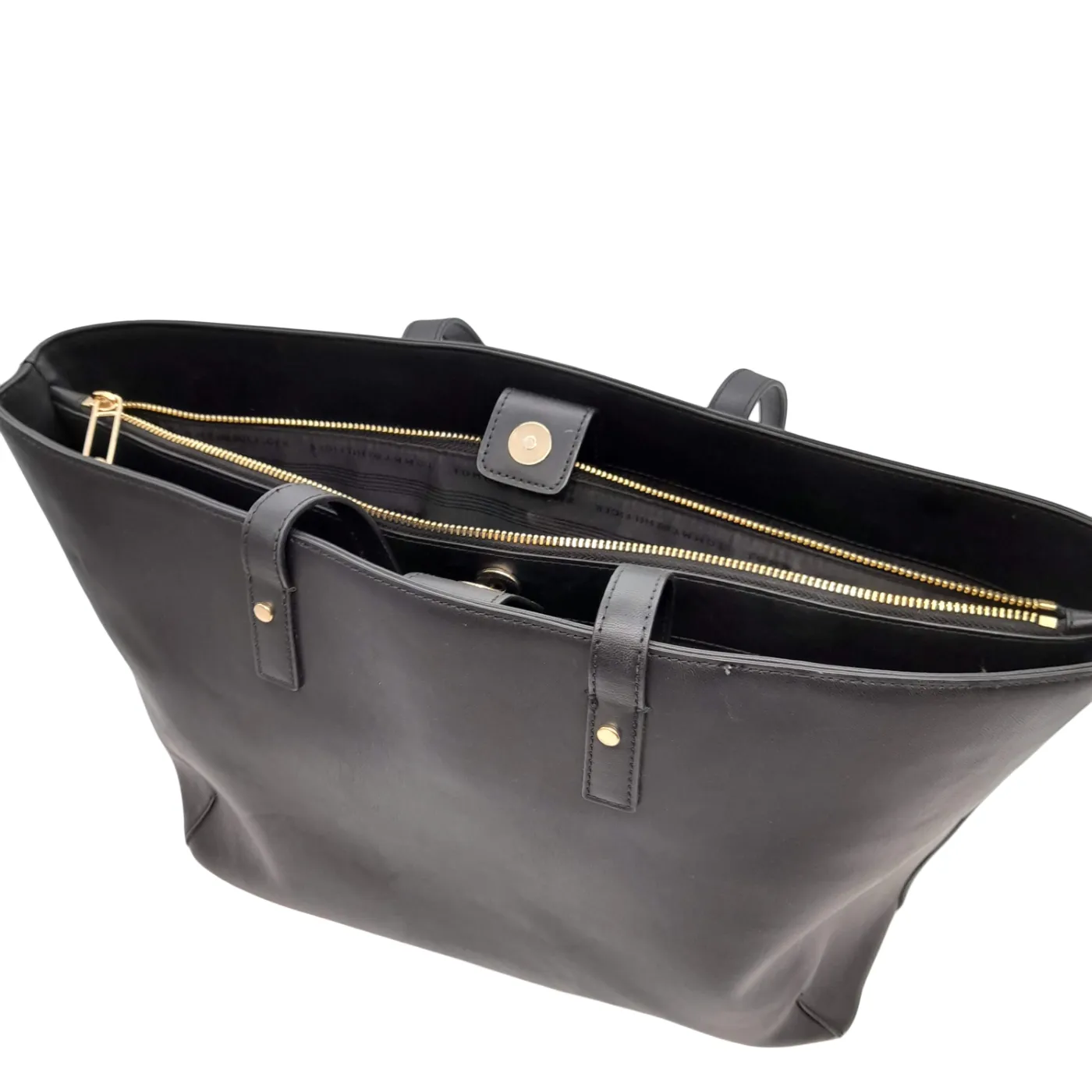Tommy Hilfiger Black Leather Bag (WR)