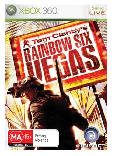 Tom Clancy’s Rainbos Six Vegas XBOX 360 Game – Good Used Condition in Case with Booklet (LE)