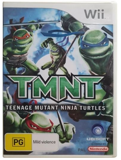 Teenage Mutant Ninja Turtles – Wii Game, Good Used Condition (GE)