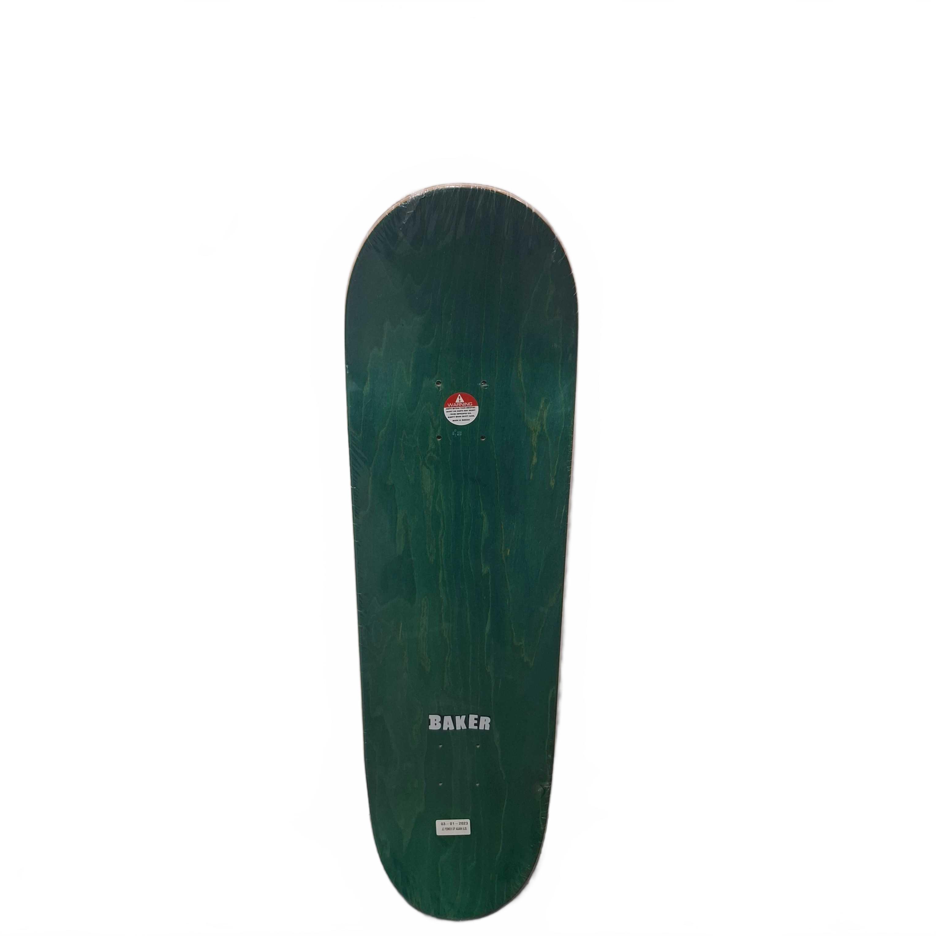 Baker Jacopo Power Up Again Luigi Skateboard Deck (WR 1425615)