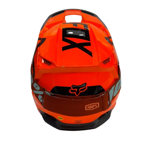 Fox V1 ST-185 Youth Racing Helmet Size L