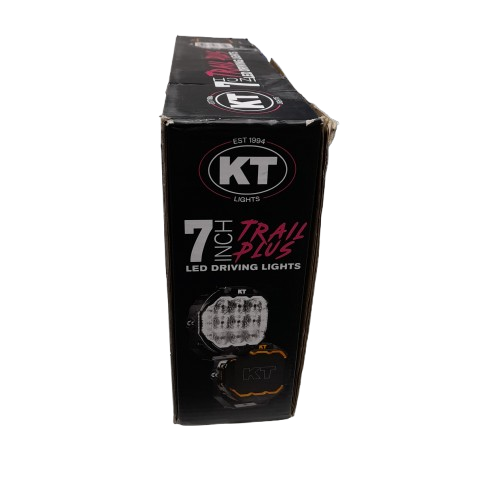 KT Driving Light Black 7 Inch (LN)