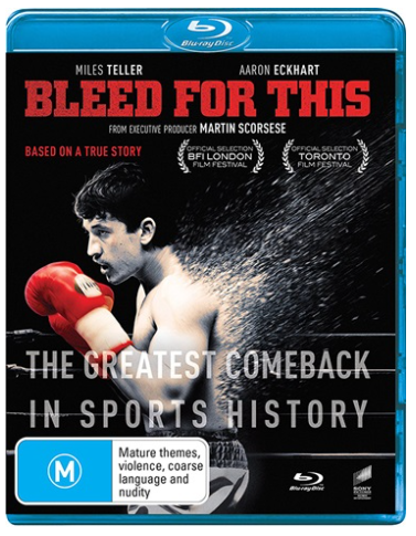 Bleed For This Blu-Ray Very Good No Manual