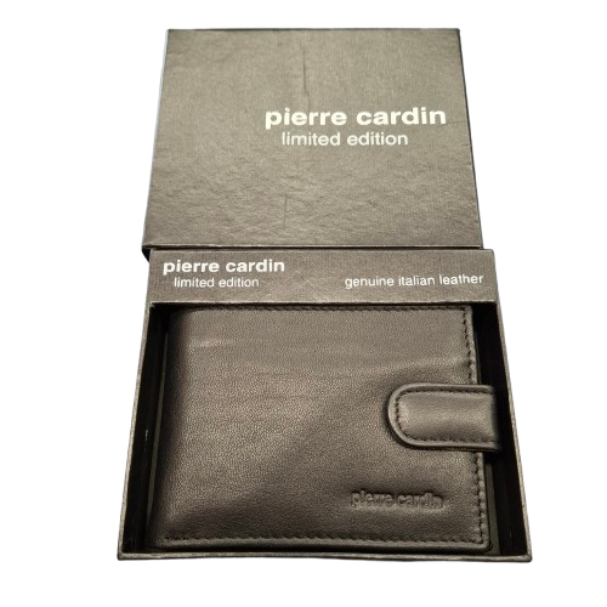 Pierre Cardin Mens Limited Edition Leather Wallet PC10773 Black (JN)