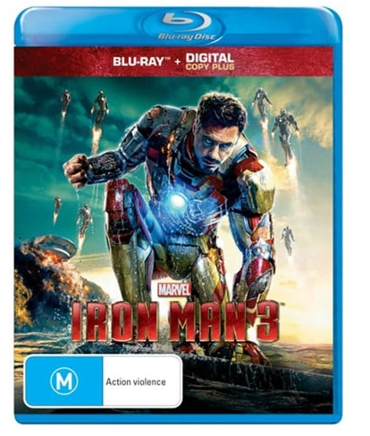 Iron Man 3 Blu Ray + Digital Copy Plus – Very Good Condition (CP-1250348)