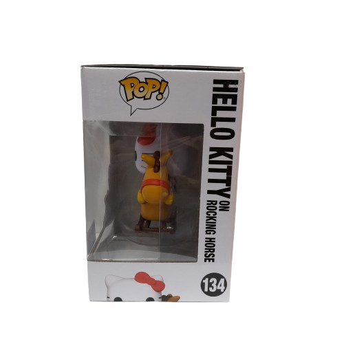 Funko Pop 134 Hello Kitty On Rocking Horse Premium Vinyl Figure (LN)