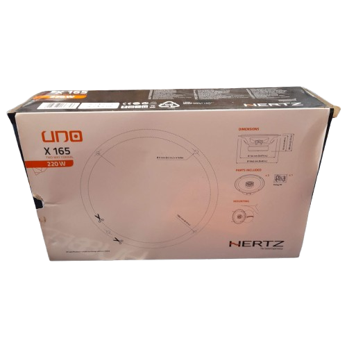 Hertz X 165 6.5″ 2-Way Coaxial Speakers 220w (GE)