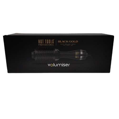 Hot Tools Volumiser One-Step Blowout Brush Black Gold in Box (MR)
