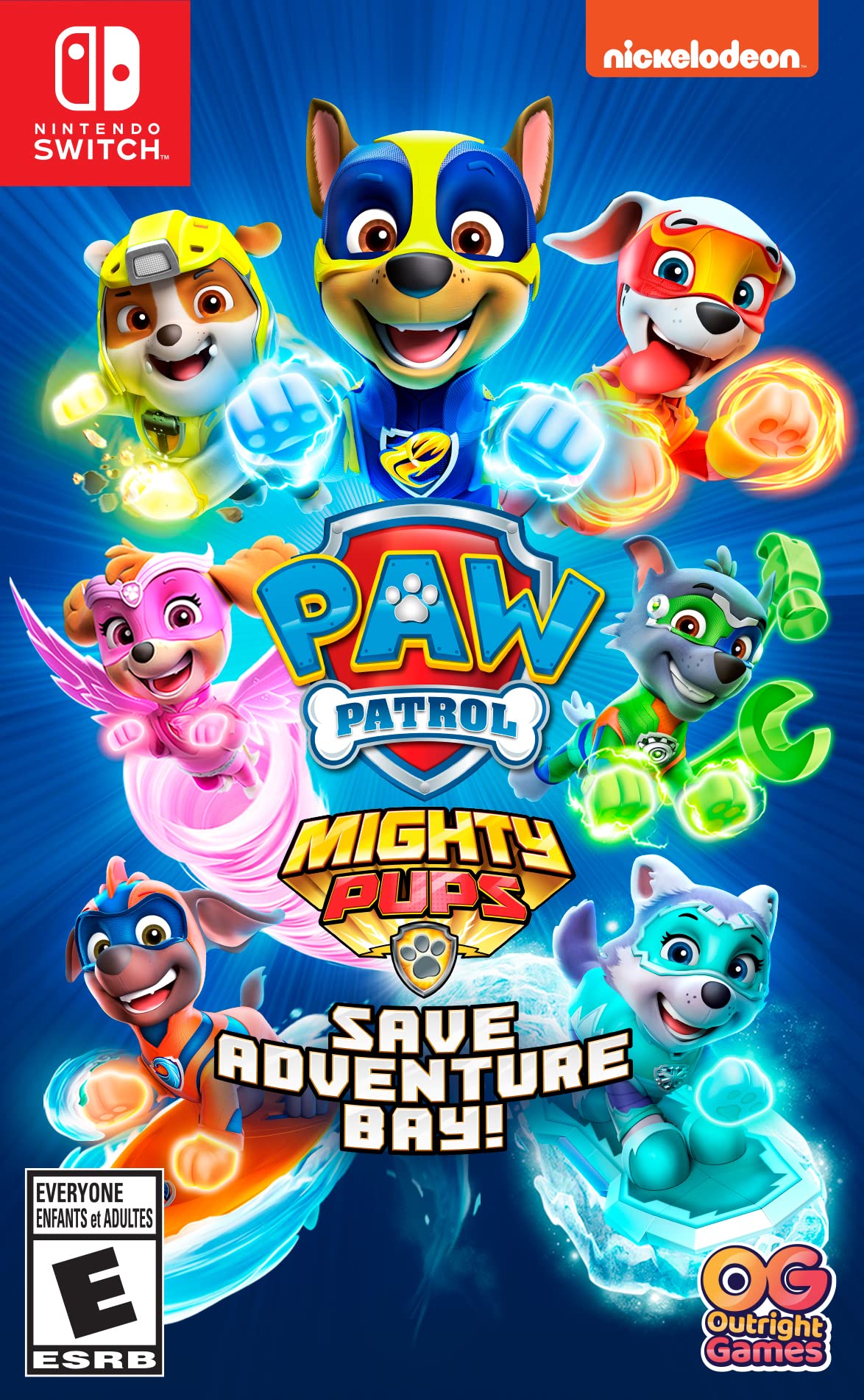 Nintendo Switch Game: Paw Patrol Mighty Pups (1432675)