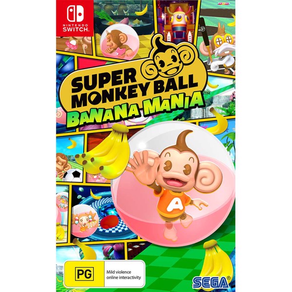 Super Monkey Ball Mania Banana Mania Switch Game ( LE )