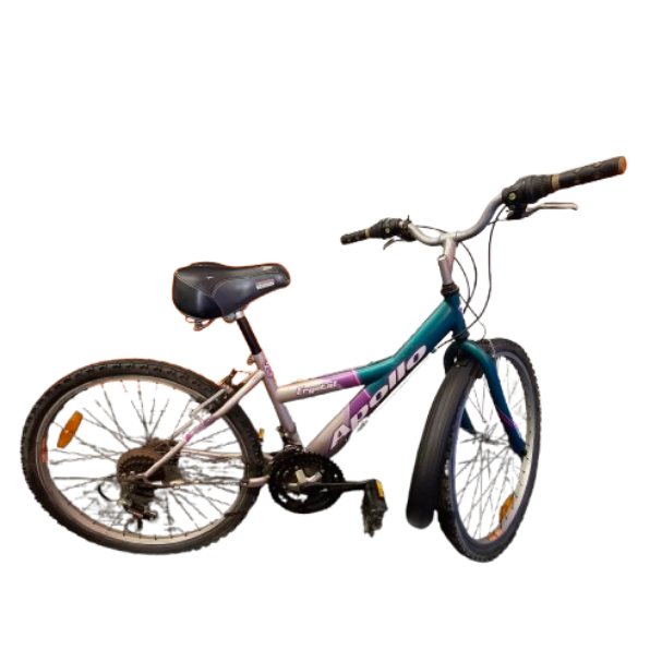 Appolo Crystal Bike Silver  (JN)Pickup