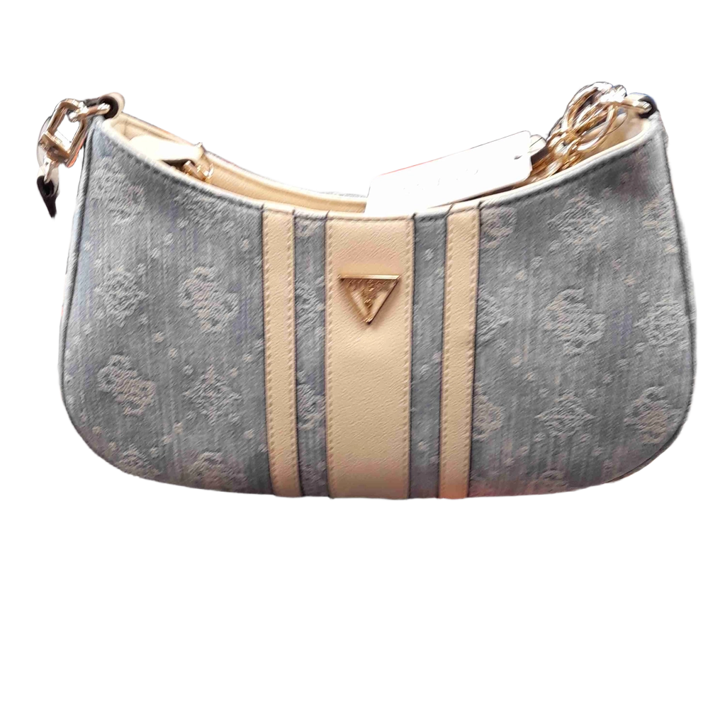 Guess Handbag Noelle II Denim Logo Blue (GE)