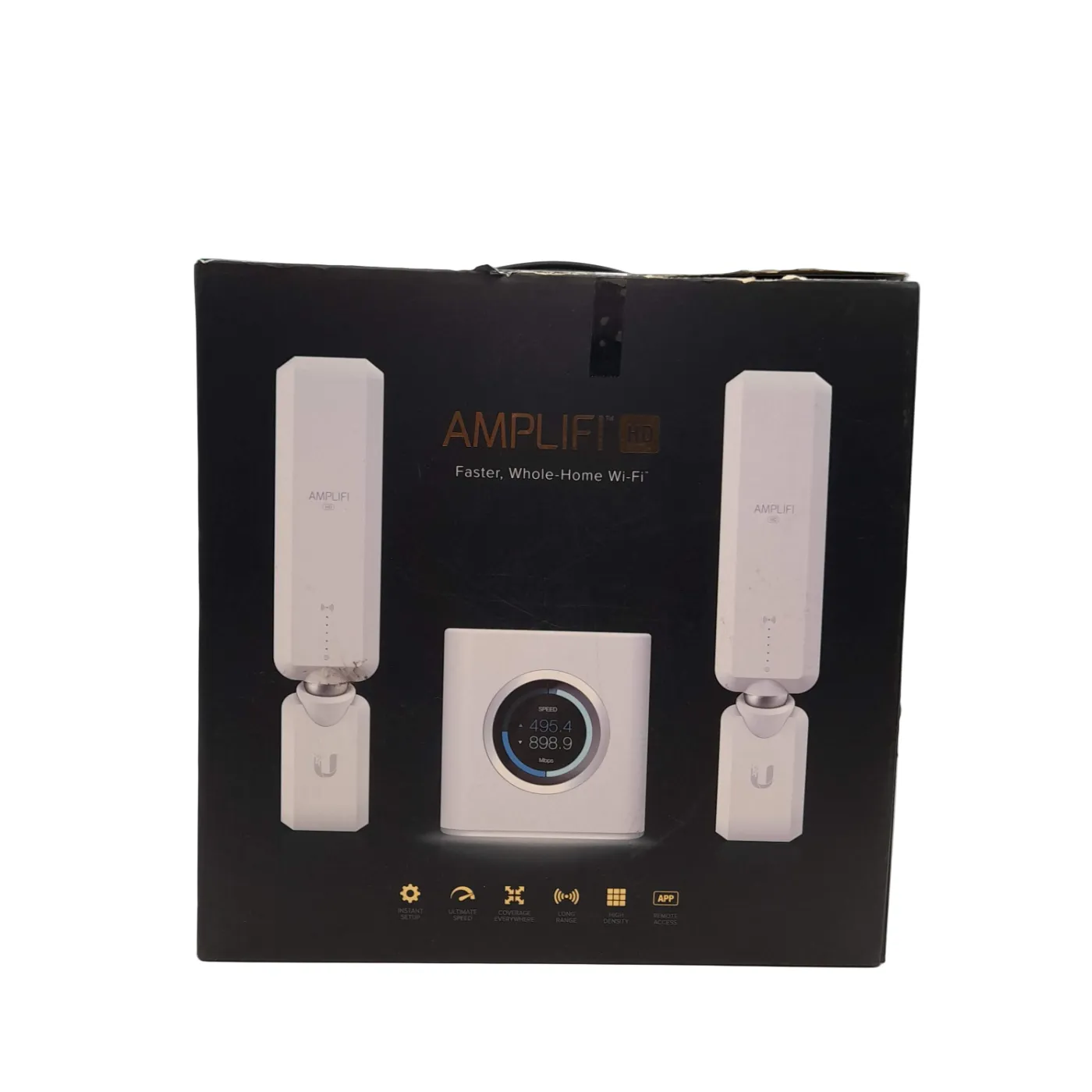 ULabs Wi-Fi Booster AFI-HD – White + Base + Box + Extenders (WR 1381279)