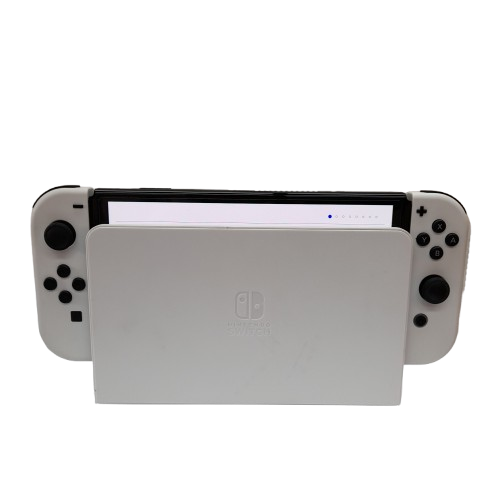 Nintendo Switch OLED Black White (With Docking Station) (LN)