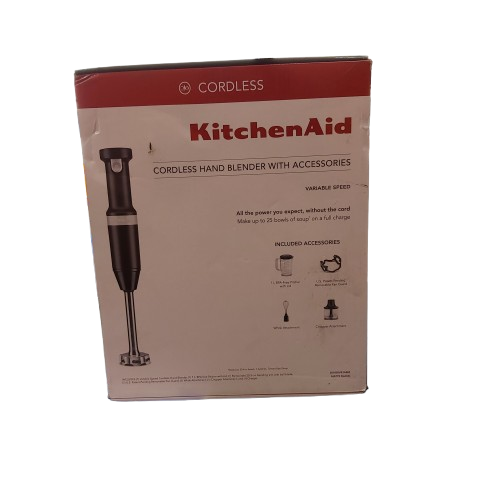 KitchenAid Hand Held Blender Cordless In Box Unsealed