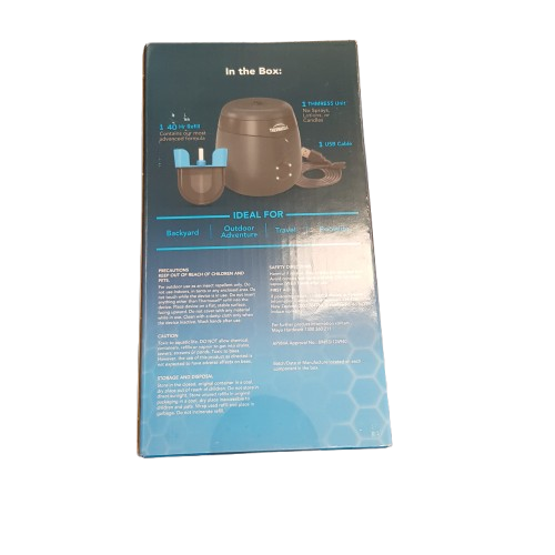 Thermacell Zone Mosquito Repell Diffuser Black (1428229) (MR)