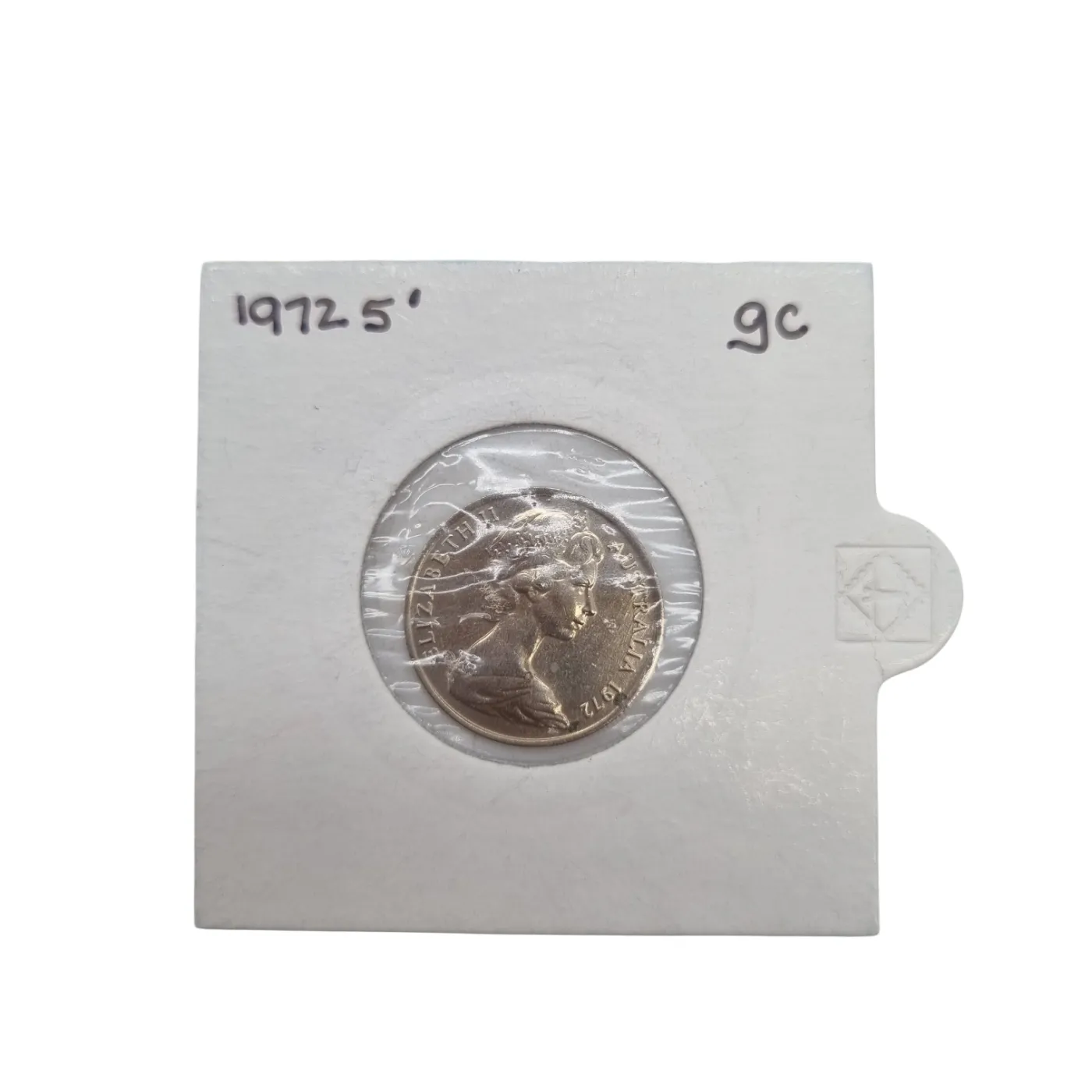 Collectable Australian 1972 5C Coin (WR1366589)
