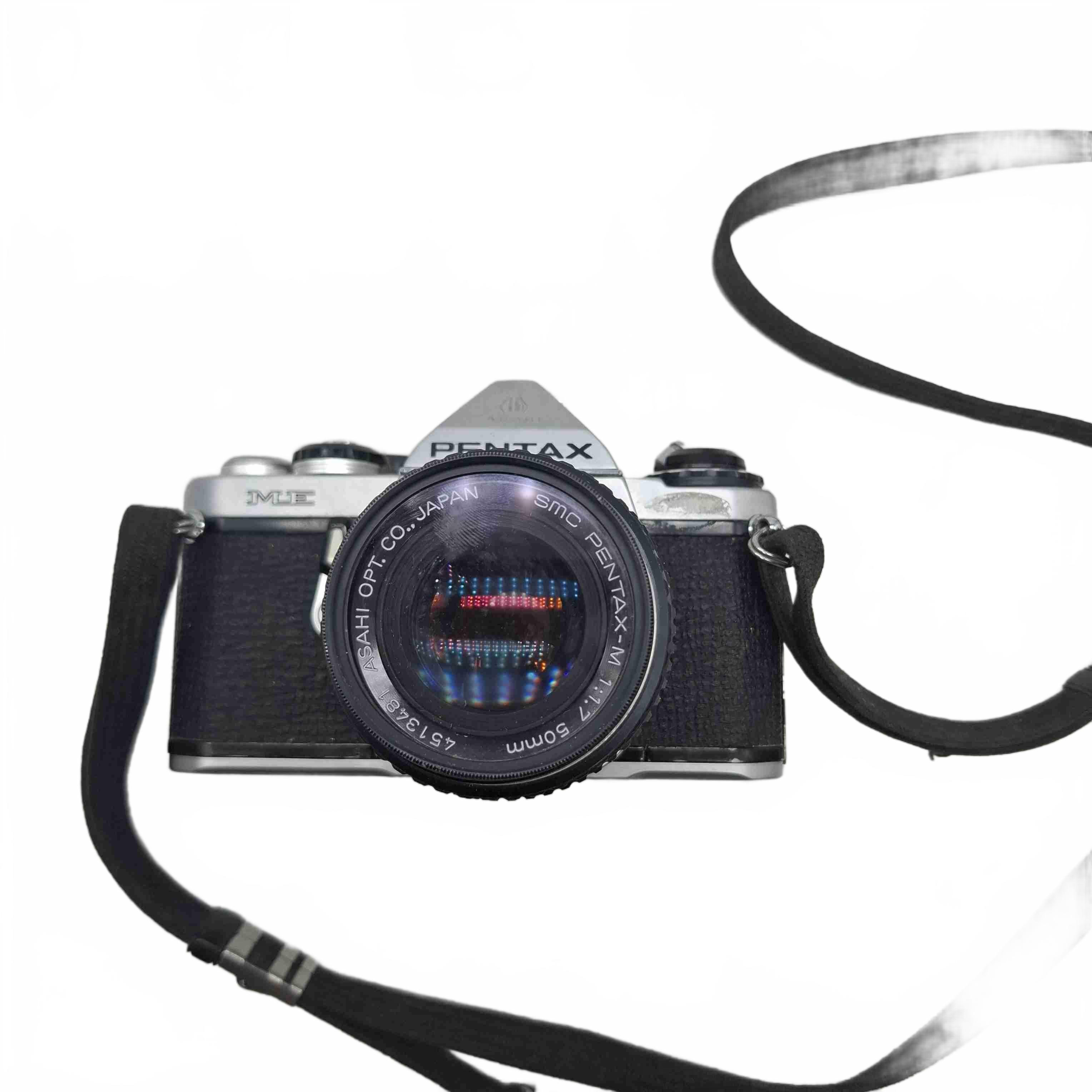 Pentax ME Black 35mm Film Camera (WR 1434985)
