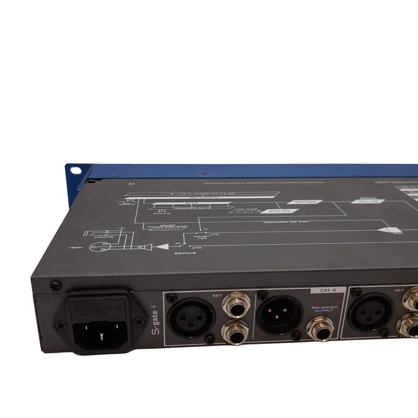 Samson S.Gate 4 Switch Panel Blue/Black (WL 1420935)