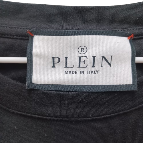 Philipp Plein Men’s T-Shirt, 5XL, Black, “Plein Made In Italy” Design On Front, Excellent Condition, With Box & Tags