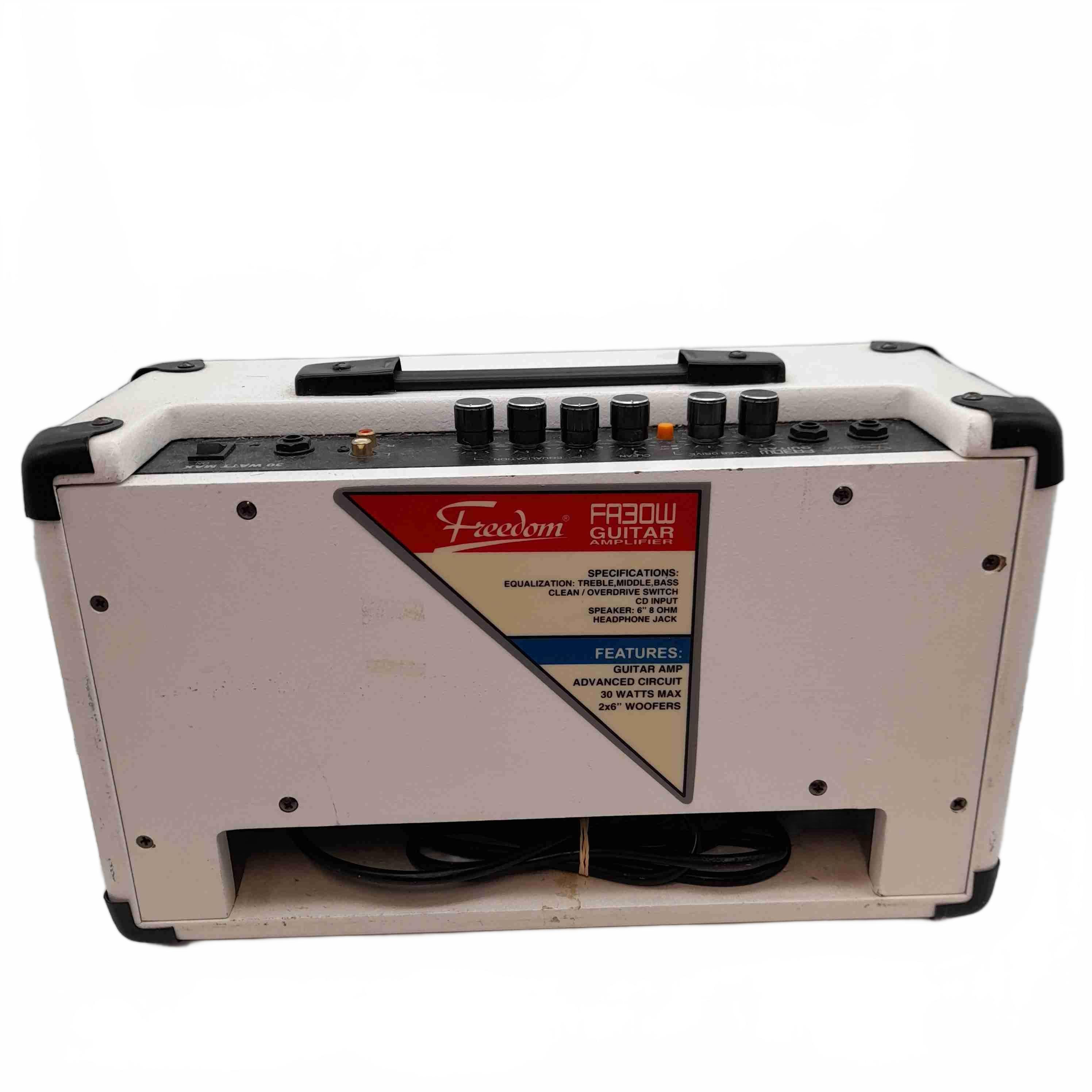 Freedom Guitar Amplifier FA30W White/Black (WR 1435474)