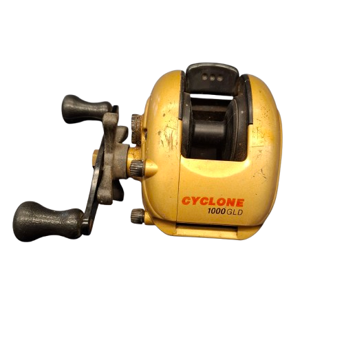 Jarvis Walker Cyclone 1000 GLD Gold Baitcaster Fishing Reel (JN)