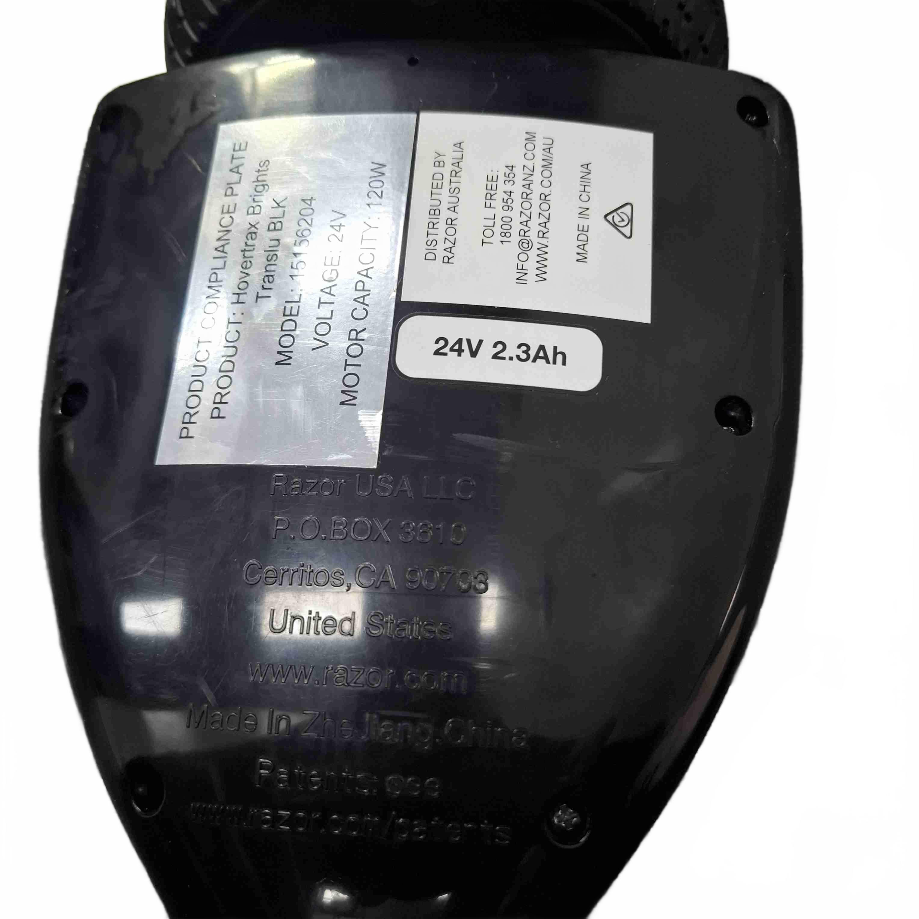 Razor Hovertrax Brights Black (WR 1434682)