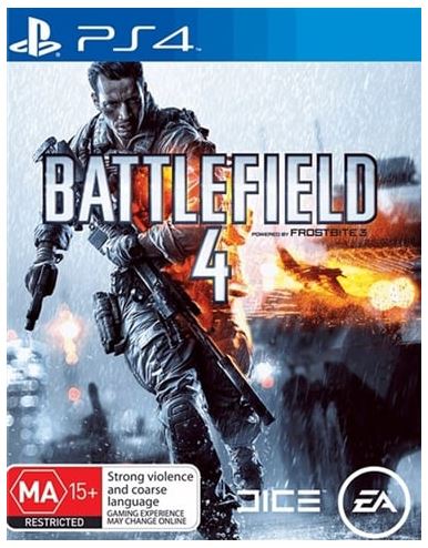 Sony Playstation 4 Battlefield 4, Good Condition, With Case No Manual (LE 1364617)