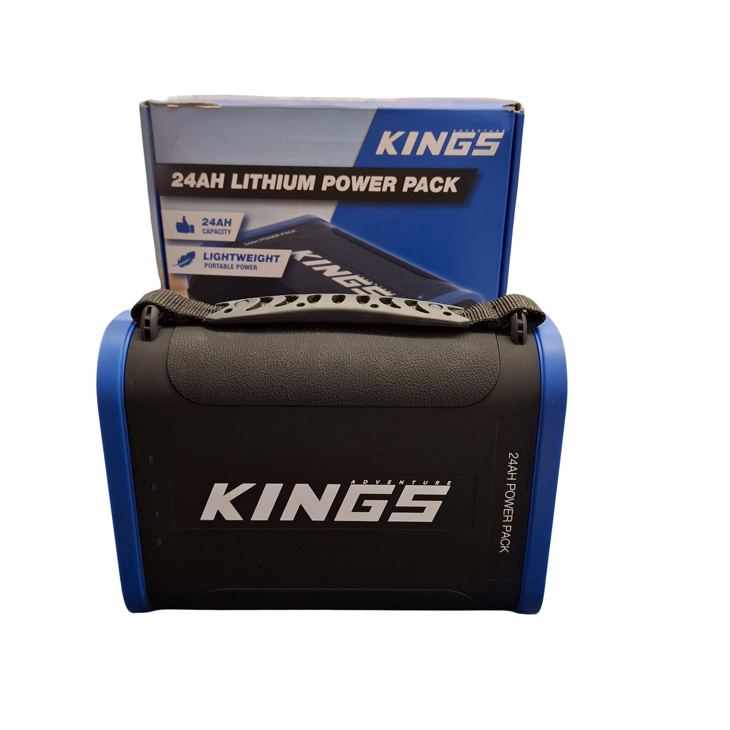 Kings GP30 24Ah Portable Battery Pack Blue And Black (1434826) (JN)
