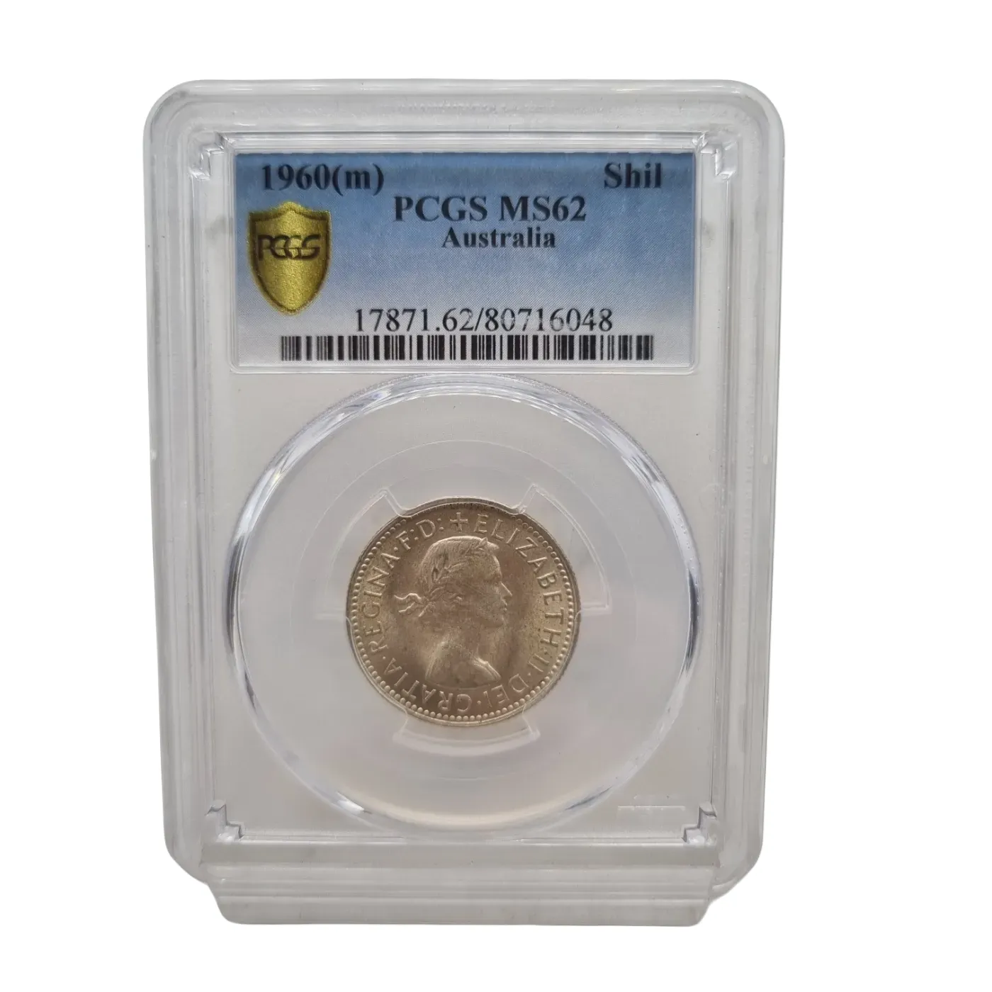 PCGS MS62 Coin 1960 Shilling (WR1366553)