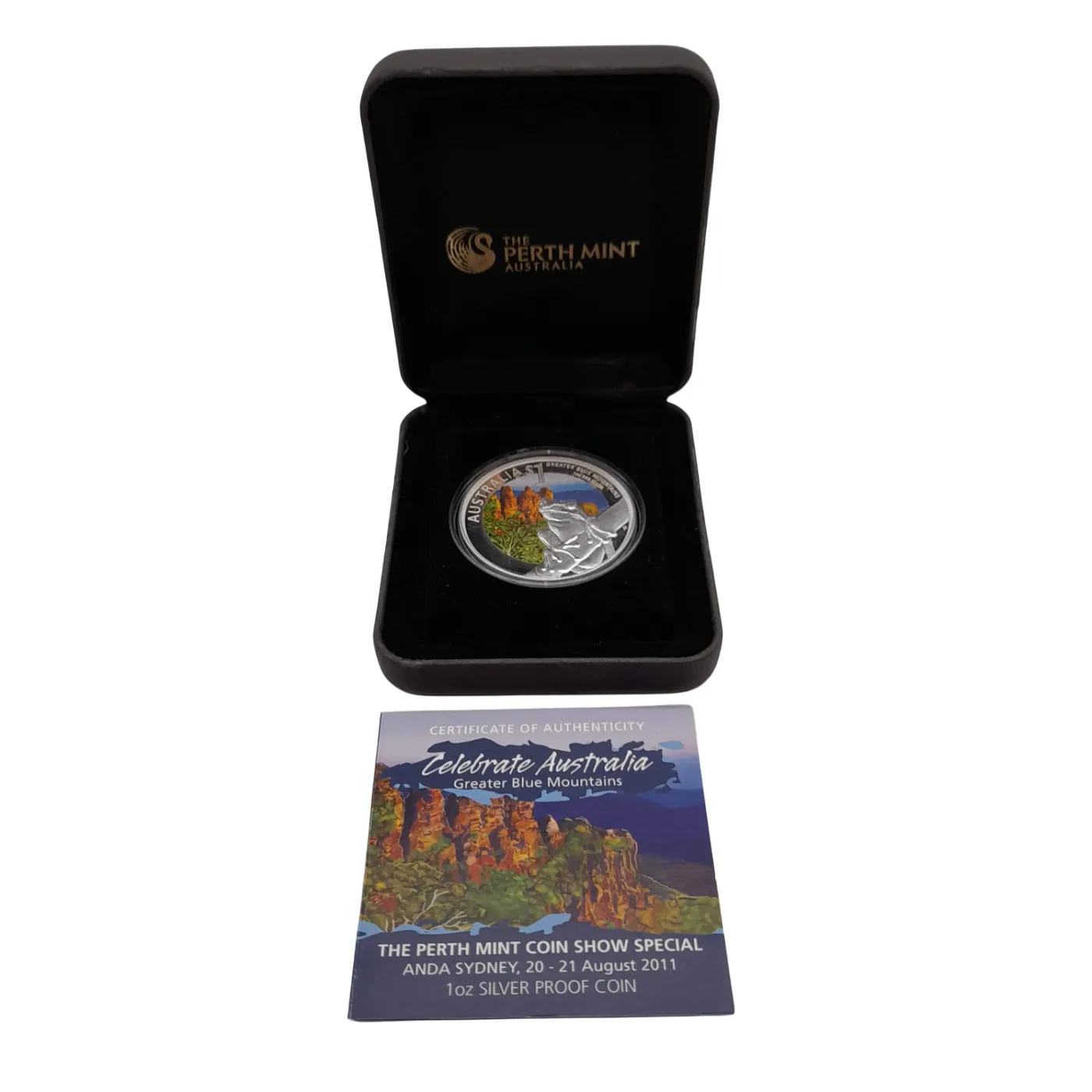 ANDA Celebrate Australia Silver Coin 20-21 August 2011 Perth Mint – WL 1362004