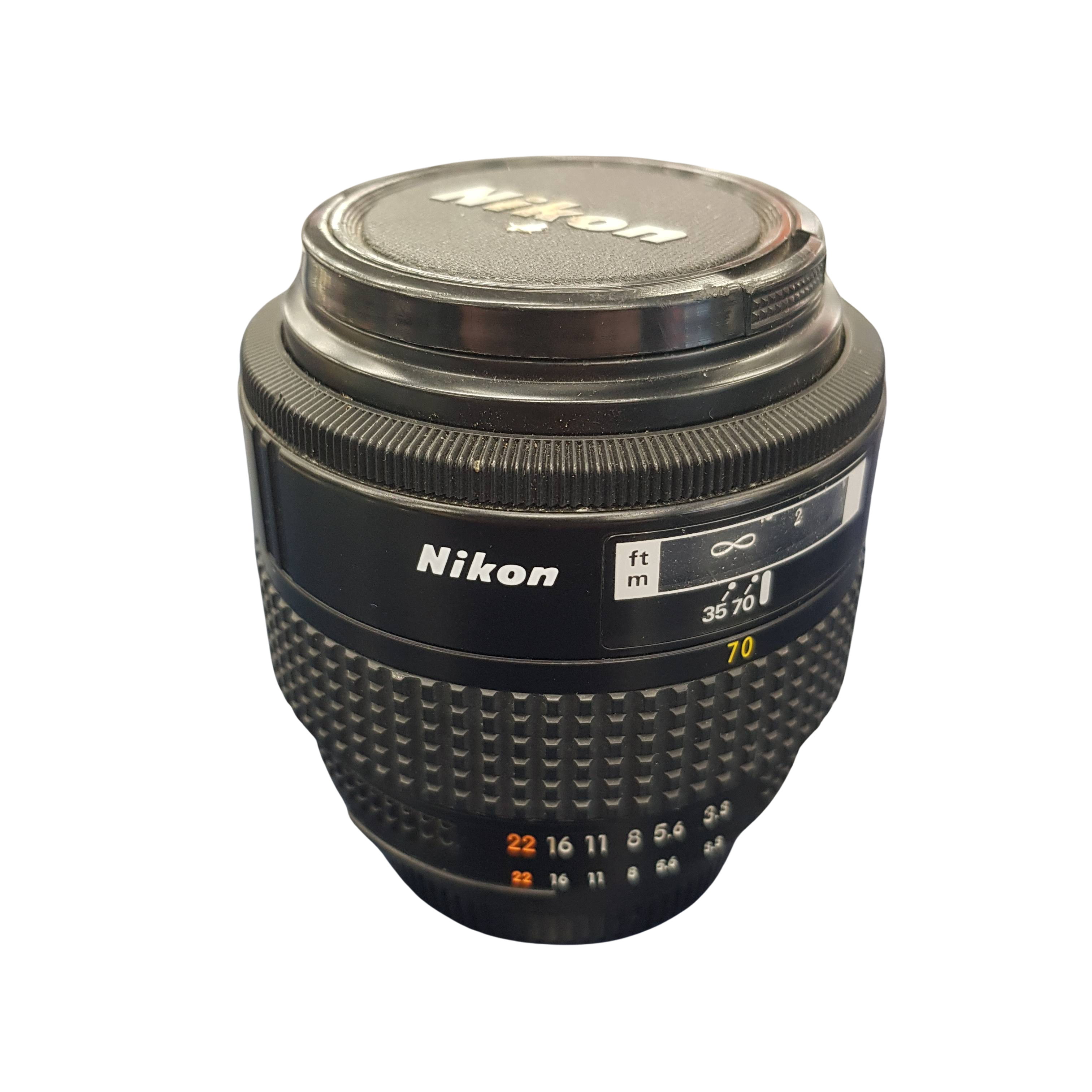 Nikon 35-70mm f/3.3-4.5 AF Nikkor Lens, USED Condition, With Front + Rear Lens Caps (MR 1398712)