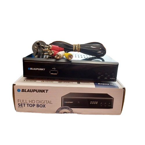 Blaupunkt Full HD Digital Set Top Box In Box With Power Supply