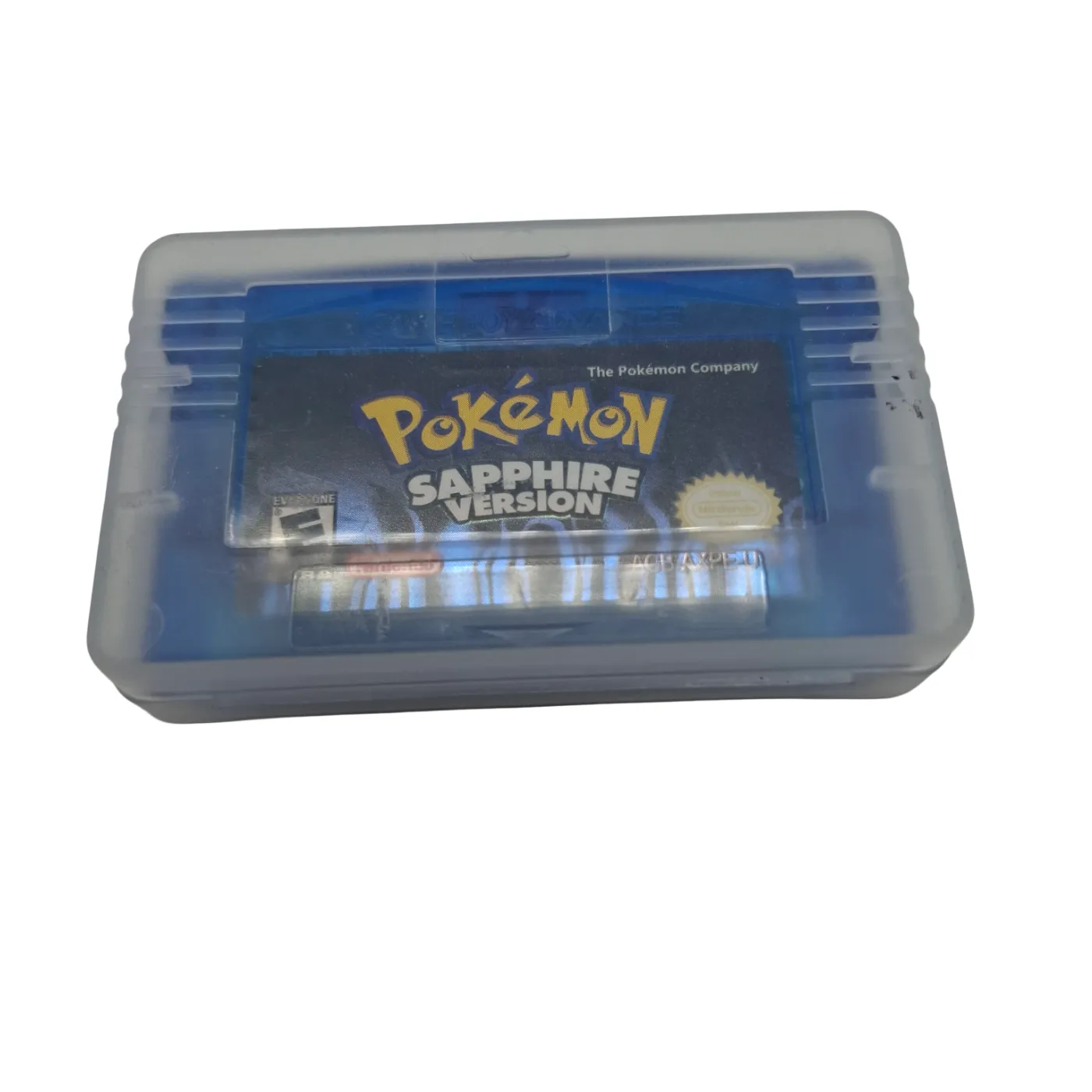 Nintendo GameBoy Advance game – Pokémon Sapphire Blue (not genuine) (WR 1370990)