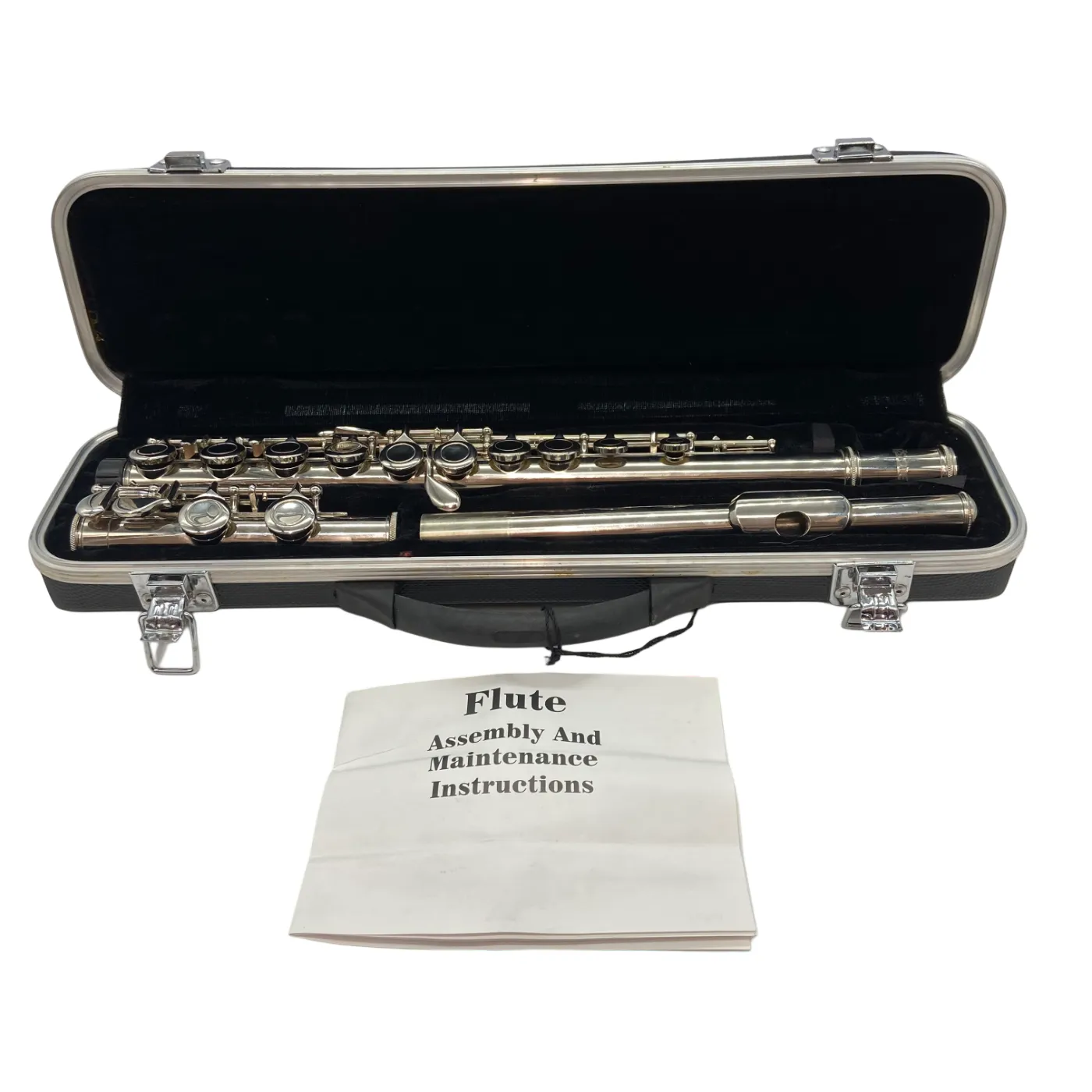Livingstone FL1 Silver Flute – Includes Box, Case & Manual