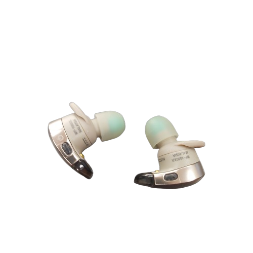 Sony Wireless Earbuds WF-1000X True Wireless Noise Cancelling Headphones, Gold, Good Condition, In Case