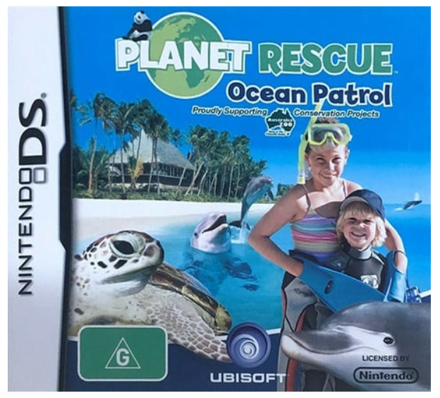 Planet Rescue Ocean Patrol Nintendo DS cartridge Only Good Condition (CP1353392)