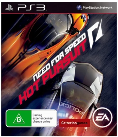 Need For Speed Hot Pursuit Playstation 3 Game – Acceptable With Manual