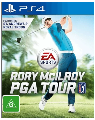Rory Mcilroy PGA Tour Playstation 4 Game Very Good Condition No Manual