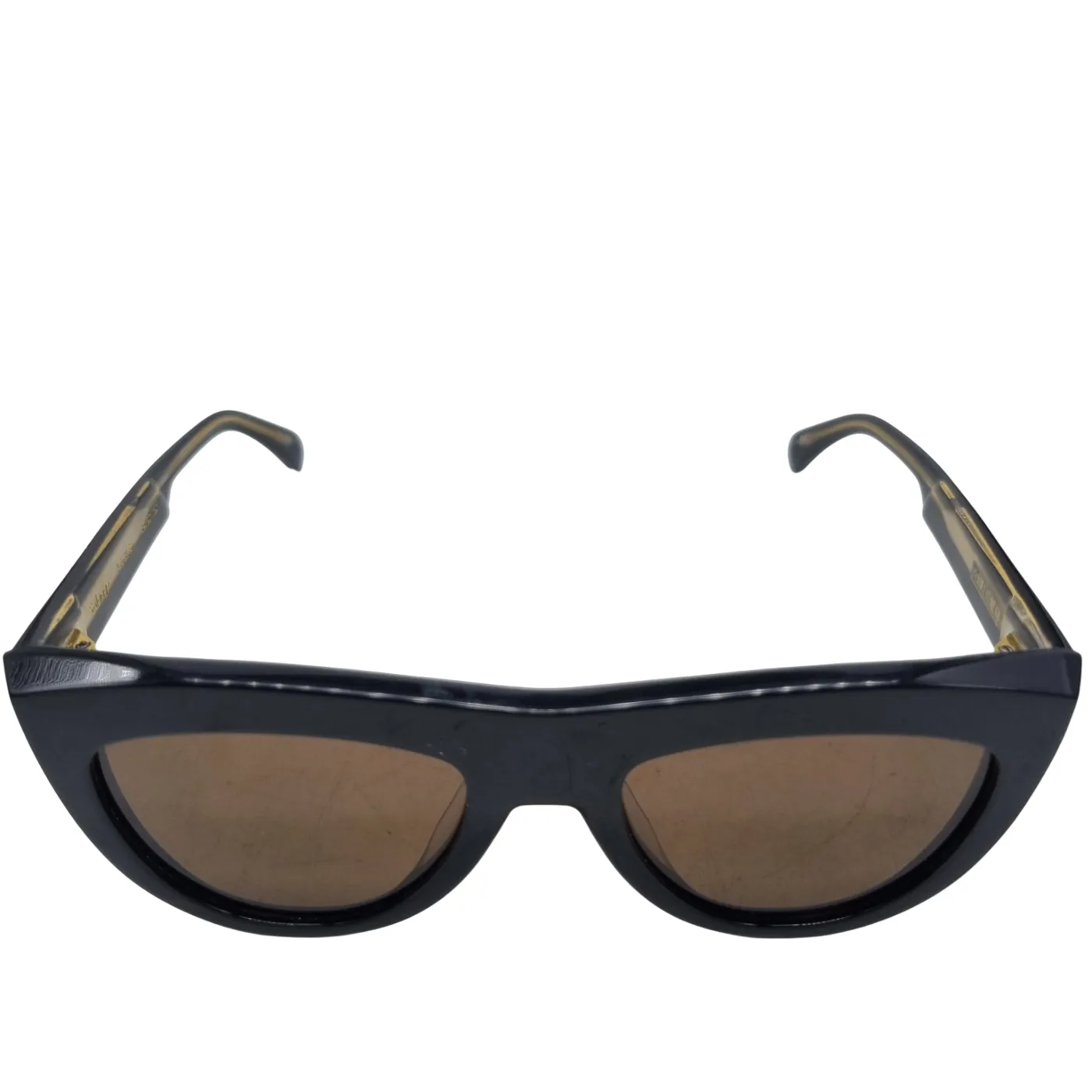 AM Solange Sunglasses 160-BL-SM Black/Gold (WR)