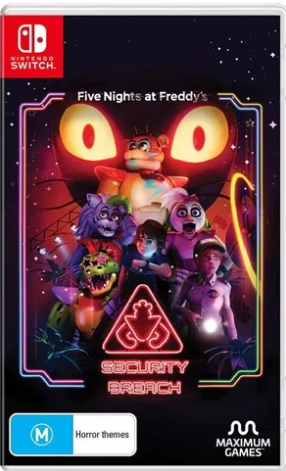 5 Nights Of Freddy Security Breach Nintendo Switch Game Very good ** Cartridge Only **