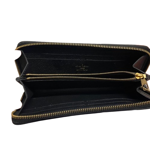 Louis Vuitton Monogram Zippy Wallet Black (NG)