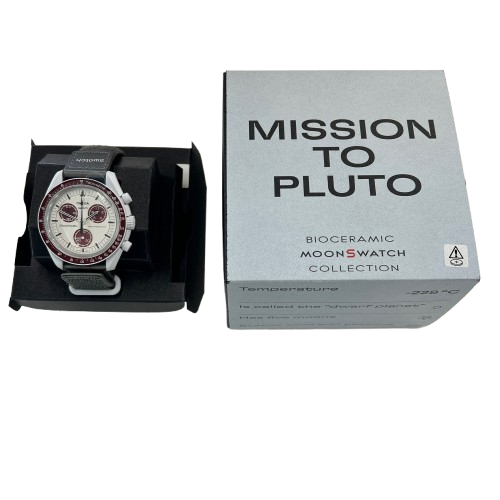 Swatch x Omega “Mission to Pluto” Moonswatch Never Worn (MK)