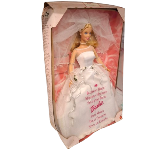Mattel Barbie Blushing Bride Doll (JN)