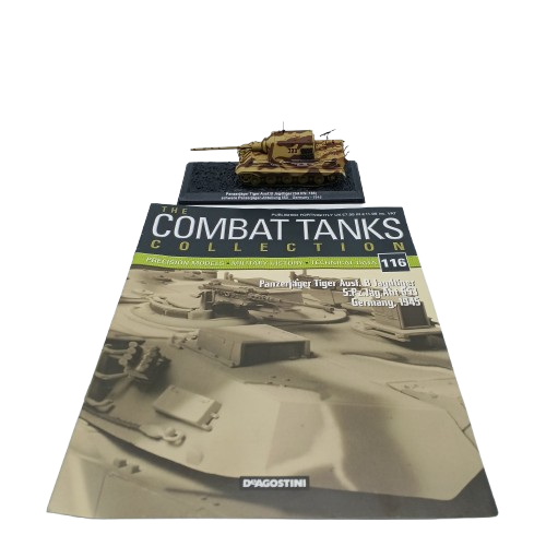 Combat Tanks Collection Panzerjager Tank Panzerjager Brown With Magazine And Case (CP)